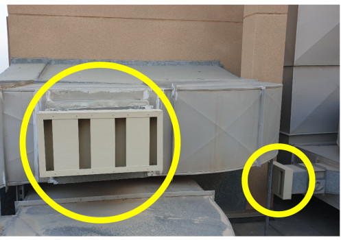 What is the acceptable duct leakage rate?